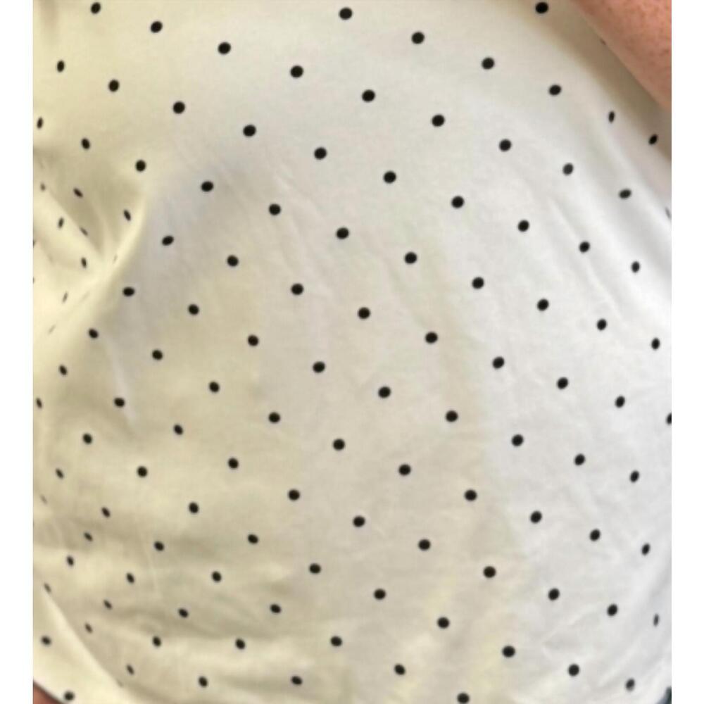 NEW HAYDEN LA polka dot top - plus in white, black - Picture 3 of 3
